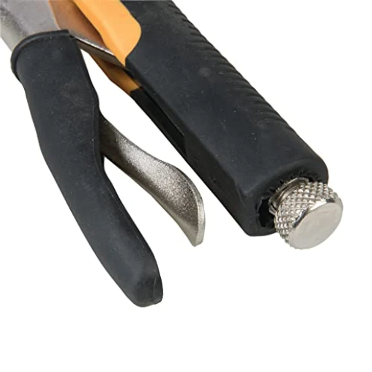 Triton 378772 Zwinge für Taschenbohrlehren, vernickelter Stahl, Spannbereich 83 mm, silber – Bild 5