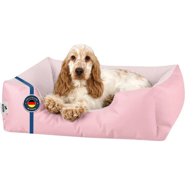 BedDog Hundebett ZARA mit Rand, Bezug abnehmbar, komfortabel und pflegeleicht – Bild 1