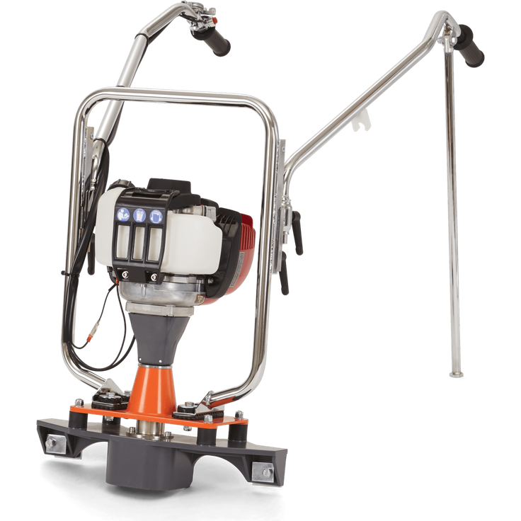 Husqvarna Glättbohle BV 30, benzinbetriebene Glättbohle ohne Glättflügel, 0,65 l, 1 kW, einstellbarer Griff, fünf Arbeitsbreiten