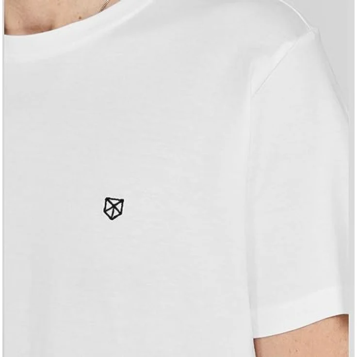 Jack & Jones Brody T-Shirts 5er Pack, Herren, Regular Fit, Baumwolle, Blau-Rot-Grün-Weiß-Schwarz, (S) – Bild 7