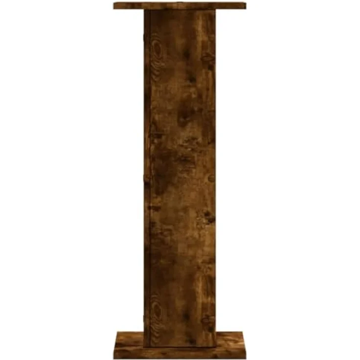 vidaXL Blumenständer Pflanzenständer Räuchereiche 2 Stk 30x30x80 cm Spanplatt – Bild 7