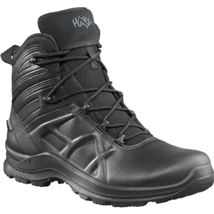 haix BLACK EAGLE Tactical 2.0 GTX mid/black, Arbeitsschuh mit wasserdichter GORE-TEX® Membran und rutschfester Laufsohle – Bild 1