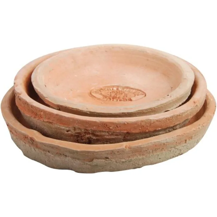 Esschert AT02 Aged Terracotta 3-er Untersetzer rund