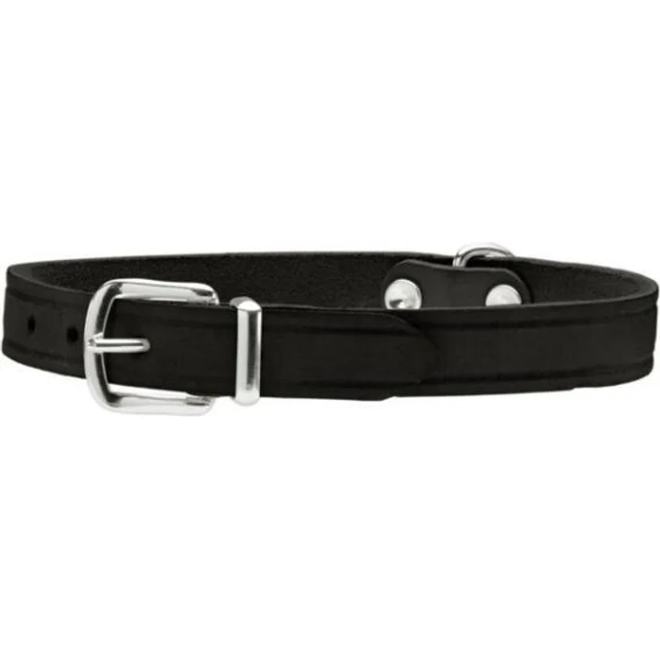 Hunter Hunde-Halsband Aalborg schwarz S-M – Bild 1
