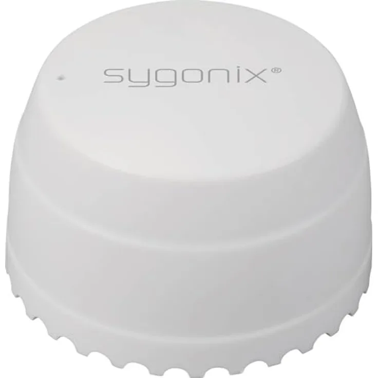 Sygonix SY-6515316, Funk-Wassermelder mit App-Steuerung, batteriebetrieben, kompatibel mit Amazon Alexa und Google Home