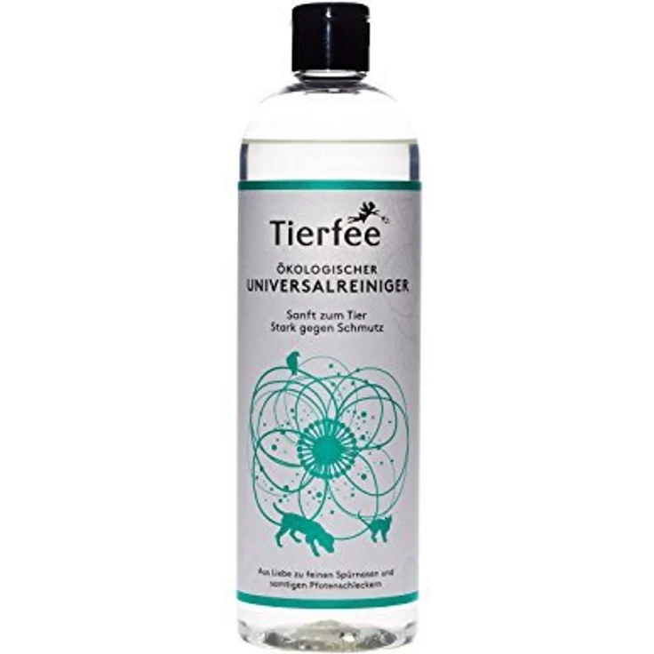Tierfee Universalreiniger, 500 ml - Vegan, Duftstofffrei und Allergikerfreundlich – Bild 1