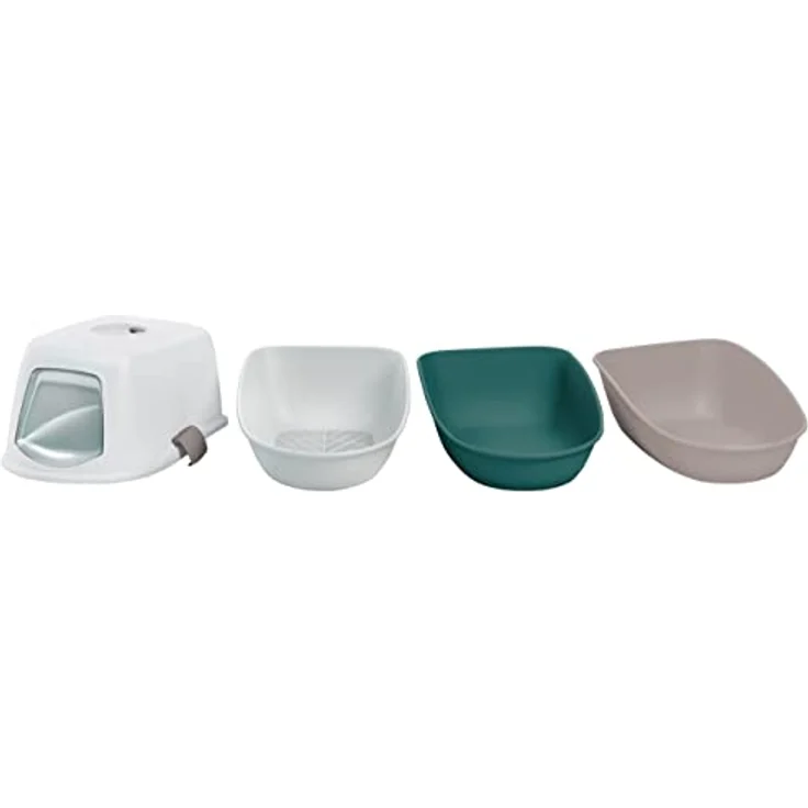 Furba Top, Katzentoilette mit Reinigungssieb, 59x39x42cm – Bild 4