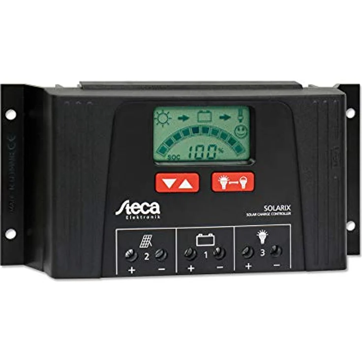 STEGA Steca Solarix 2525 Laderegler PWM 12 V, 24V 25A, Solar-Laderegler, Art.-Nr. 755014 – Bild 1