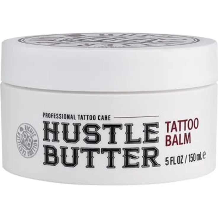 BodySupply Tattoo Hustle Butter Deluxe Original, 150 ml Balsam aus Sheabutter und Kokosöl, vegan und hypoallergen – Bild 1