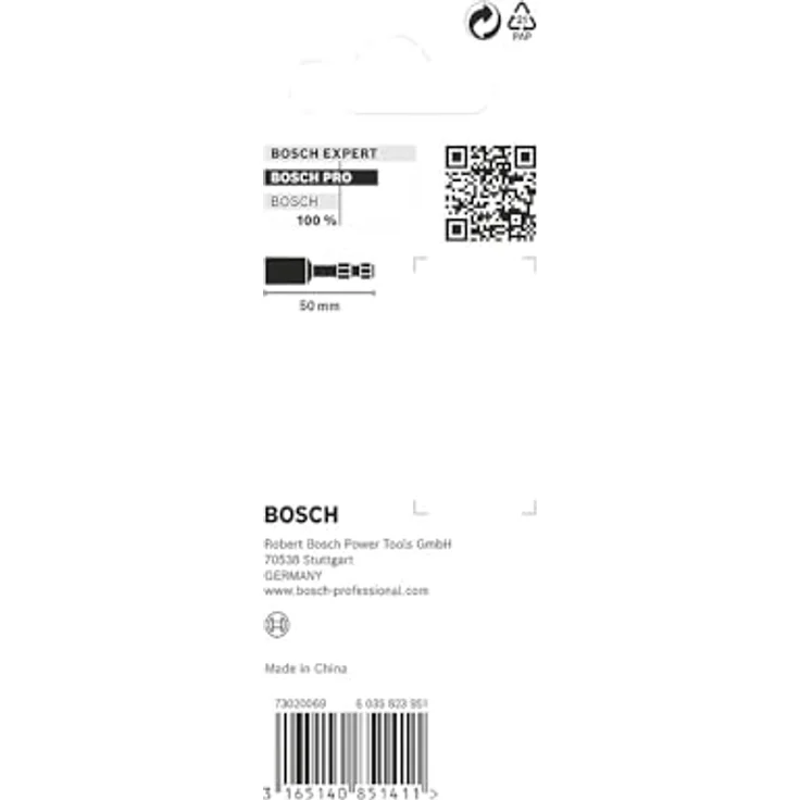 Bosch Accessories 2608522351 Steckschlüssel-Bit-Einsatz 8 mm 1/4', robuster Impact Control für Schlagschrauber, S2-modifizierter Stahl – Bild 4