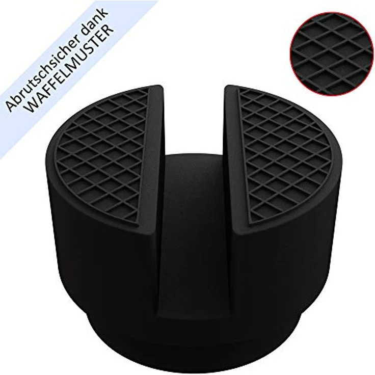 Deuba Hydraulischer Wagenheber Rangierwagenheber 3 Tonnen kompakt und stark roll- und lenkbar inkl. 2 Gummiauflagen Stahlverstärkung – Bild 5