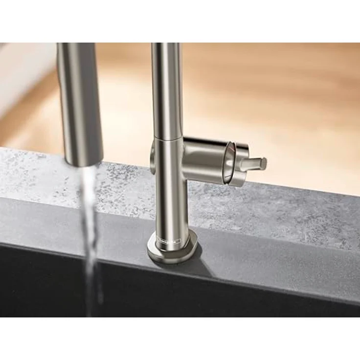 hansgrohe 210 Talis M54, Küchenarmatur mit ausziehbarem Schlauch und 2 Strahlarten, inkl. sBox zur Schlauchaufbewahrung – Bild 5