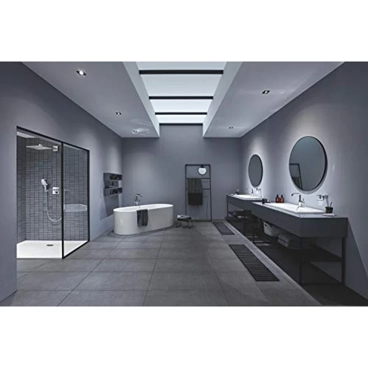 GROHE Rainshower SmartActive 130 Cube Handbrause, Chrom, 3 Strahlarten, 8,5 l/min, mit DripStop und Antikalk-System – Bild 8
