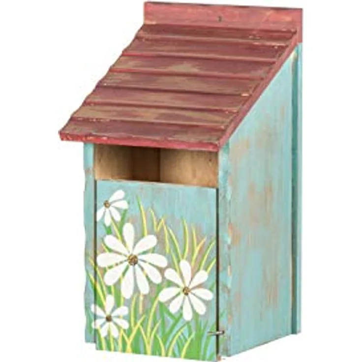 Riga 005836 Nestkästen für Vögel mit Blumen