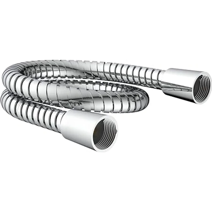 Schütte Brauseschlauch Hogaflex A-1, 80cm, Chrom - Knickfest, Wasserspardichtung, Geld- und Energieersparnis