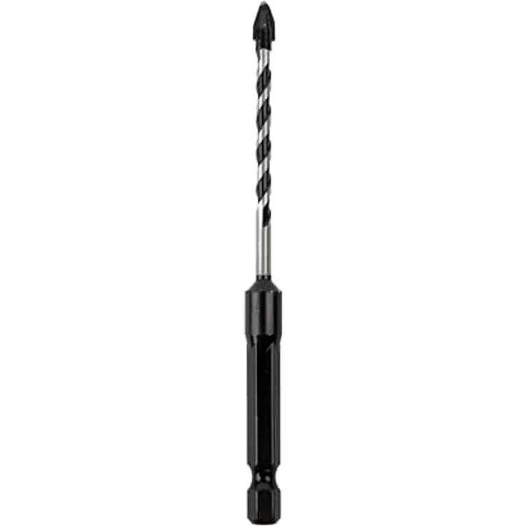 C.K Tools Vorteck HD Stein und Fliesenbohrer 5mm x 105mm, Hartmetall Pfeilspitze, 1/4 Zoll Hex Quick Lock Schaft, schlagfest für Ziegel, Beton und Keramik – Bild 1