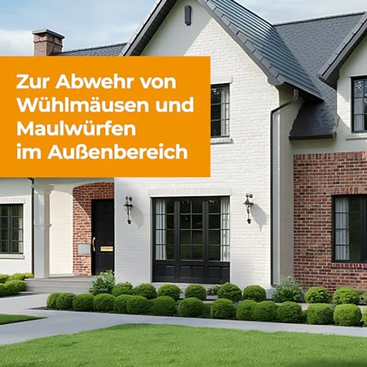 Protect Home Wühlmaus & Maulwurf Blocker, Vergrämungsmittel mit sofortiger Wirkung, 100 g – Bild 4