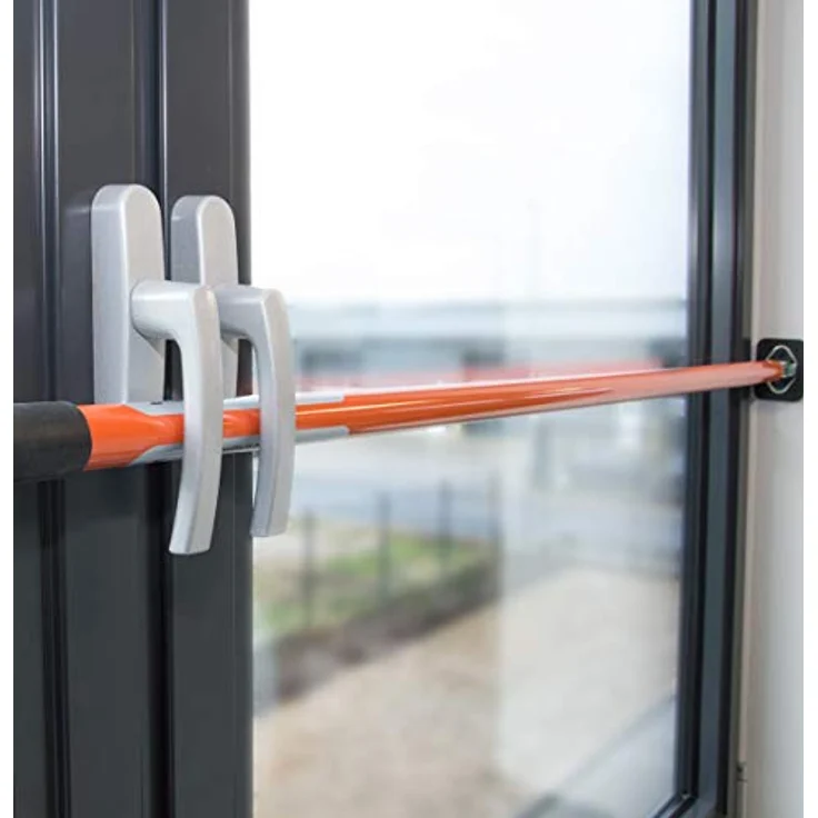 SCHMIDT security tools Sicherungsstange 65-115cm Einbruchsicherung Fenster Tür Einbruchschutz Fenstersicherung Türsicherung – Bild 4