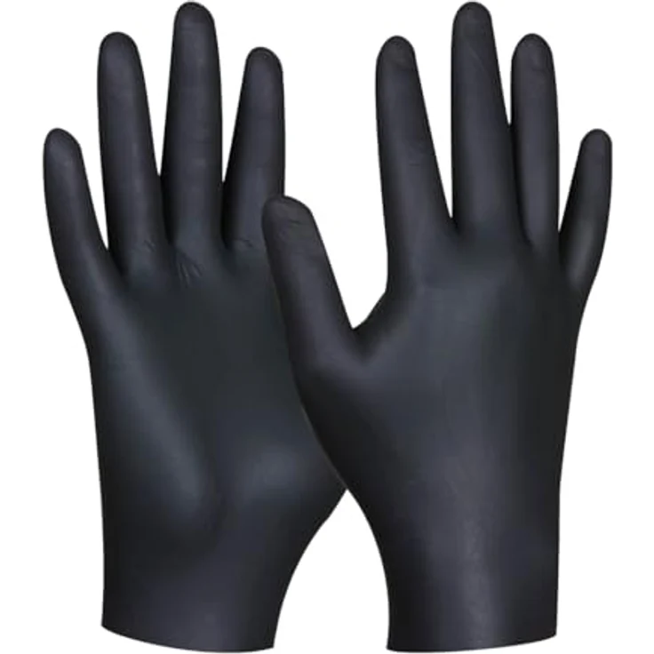 Gebol Einweghandschuhe Black Nitril, 80 Stück – Bild 2