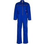 Planam Rallyekombi BW 290, Schutzanzug aus Baumwolle, Größe 58, UV-geschützt, 2-Wege-Reißverschluss, 6 Taschen