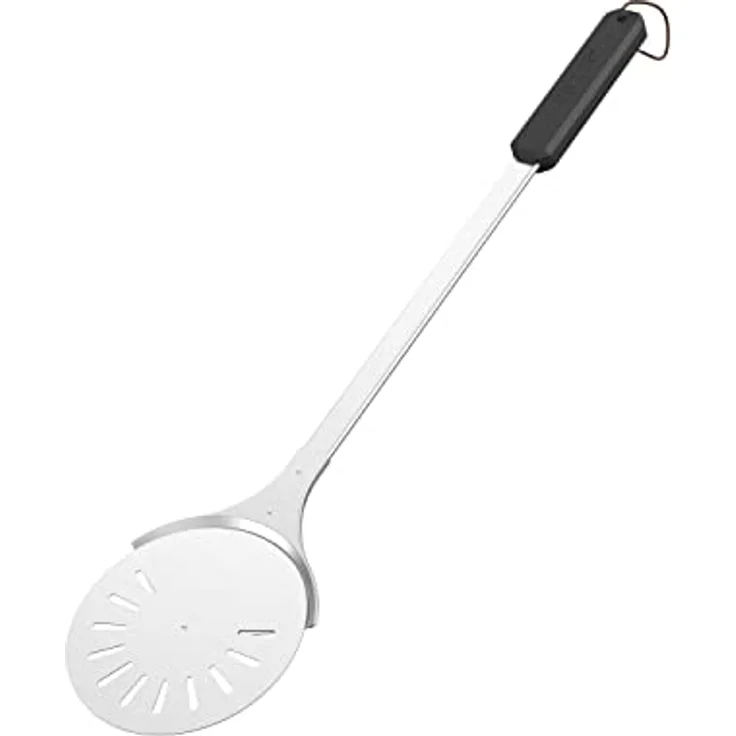 Cozze® drehbarer Pizzaspachtel Ø18x76 cm aus Edelstahl – Bild 1