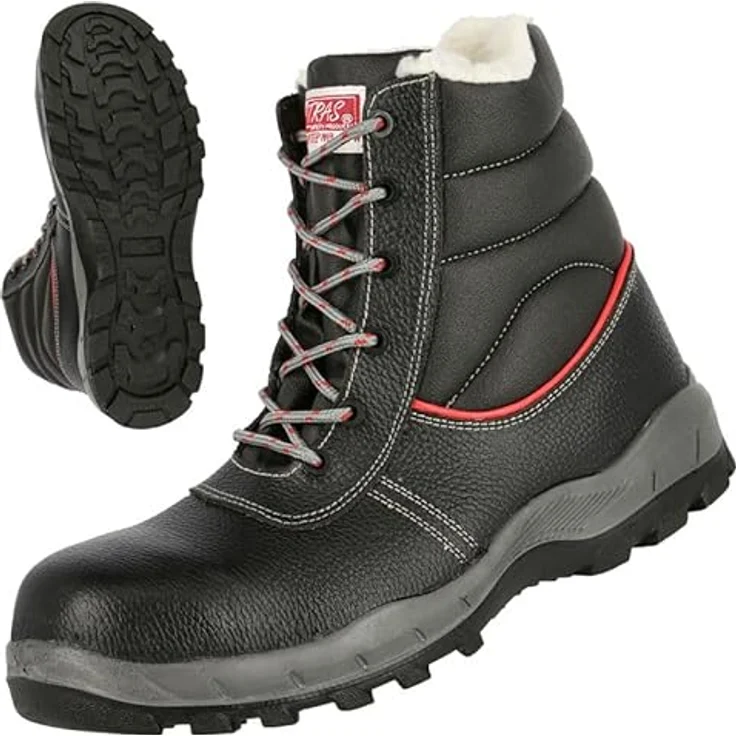 Nitras NITRAS STEP MID+ MF W, S3 CI Sicherheitswinterstiefel, hoch, schwarz, EN ISO 20345, DGUV Regel 112-191, Größe 46 – Bild 2