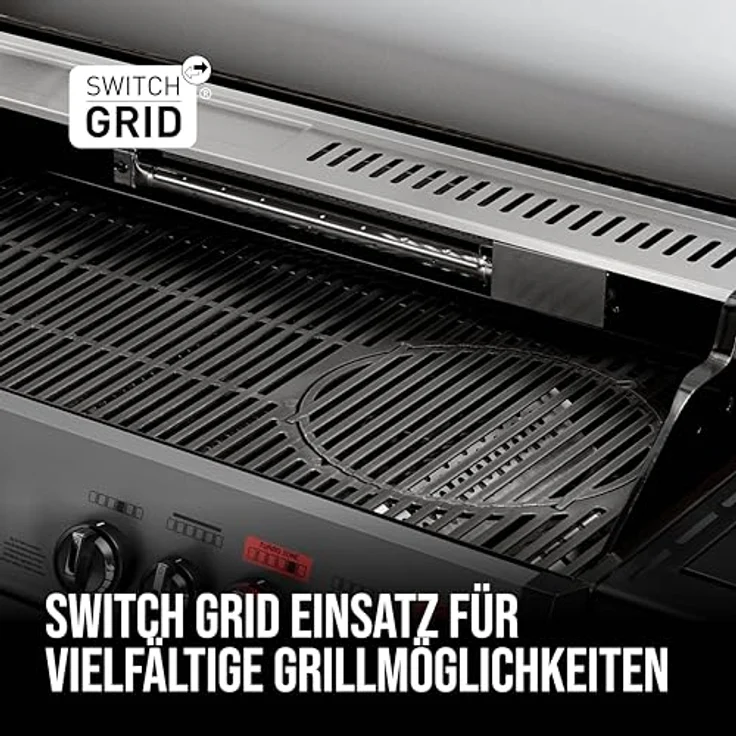 Enders Gasgrill Hyde 6 Sikr Turbo, 800 °C Turbo Zone, Infrarot-Backburner, Sichtfenster, Gussrost, 4 Brenner, inkl. Unterschrank mit Schubladen – Bild 3