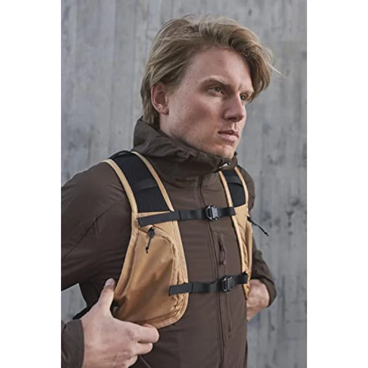 Poc Guardian Air Jacket, Unisex Velojacke mit 4-Wege-Stretch, wind- und wasserabweisend, helmoptimierte Kapuze, braun, Größe M – Bild 5