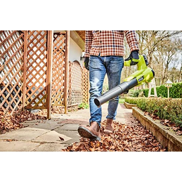 Ryobi Akku-Laubgebläse RY18BLA-140 Laubbläser, Gartengebläse mit leichtem Design, 18V inkl. 4Ah Akku - Preisvergleich – Bild 9