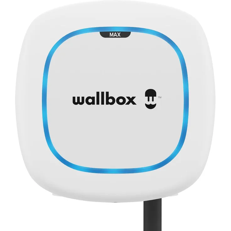 Wallbox Pulsar Max 22kW 7m weiß, Elektroauto Ladestation Typ 2, 22 kW, 32 A, Typ 2
