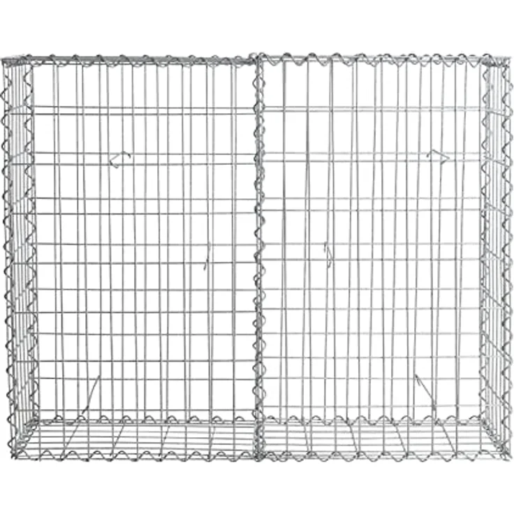Gabione Steingabionen Steinkorb Gabionen Wand Drahtkorb 30 cm 100x80x30cm – Bild 10