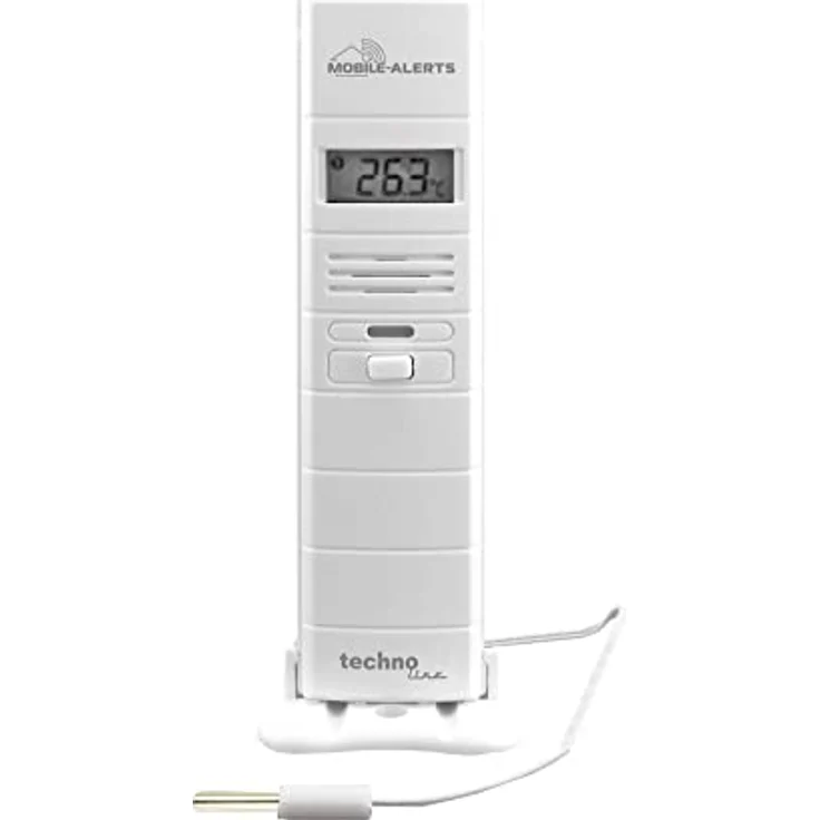 Techno Line MA10300 Thermo-/Hygrosensor, Messgerät für Innen- und Außentemperatur sowie Luftfeuchtigkeit – Bild 1