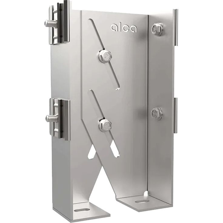 Alcadrain Alcadrain Ankerfuß ALCASYSTEM Konstruktion, verzinkter Stahl, 25 x 8,1 x 10,7 cm, für Außeneinsatz