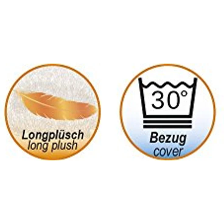 Nobby Plüschbett, patchwork 40 cm, 1 Stück – Bild 2