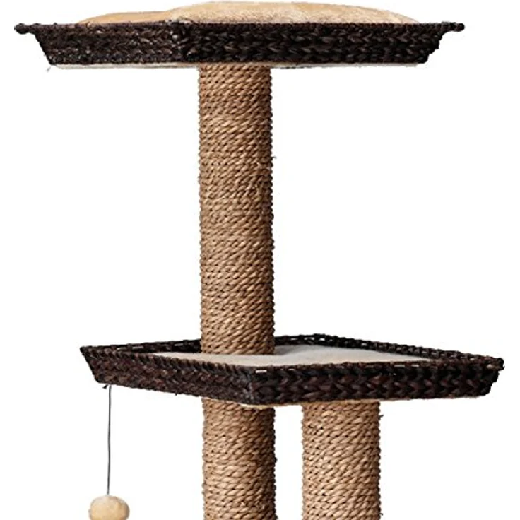 Europet Bernina 431-405574 Trend Katzenkratzbaum Curacao, 48 x 48 x 141 cm – Bild 2