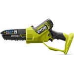 Ryobi Akku-Einhand-Kettensäge 'One+ HP Brushless RY18PSX15A-0', 18 V, 15 cm Schwertlänge, bürstenloser Motor, antivibrationshandgriff, flexibler Einsatz