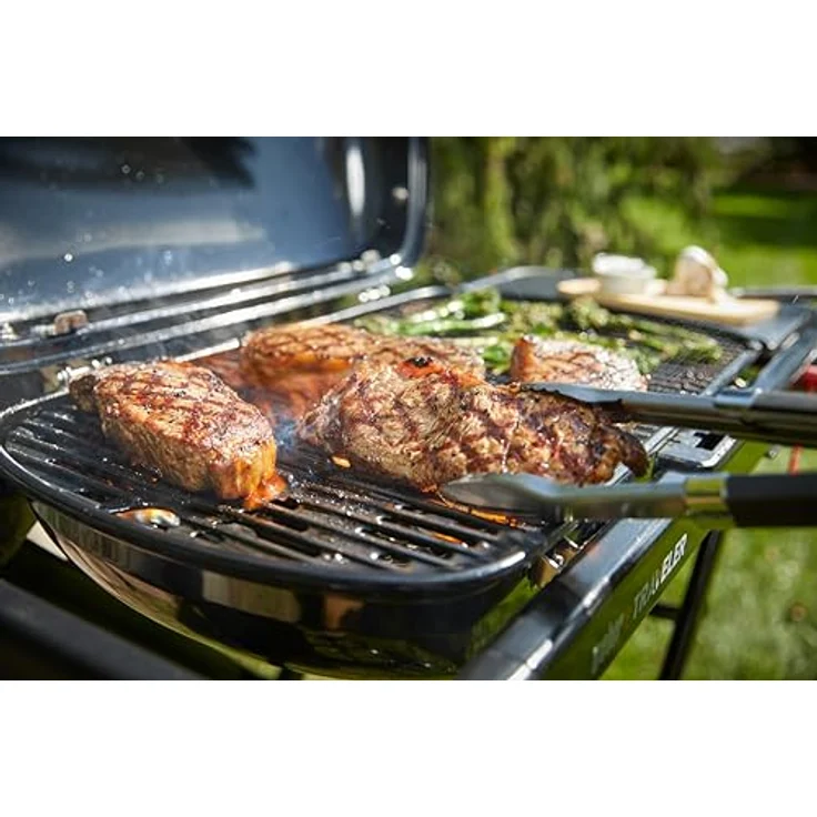 Weber-Stephen, Gasgrill, Weber Traveler Stealth Edition schwarz – Bild 9