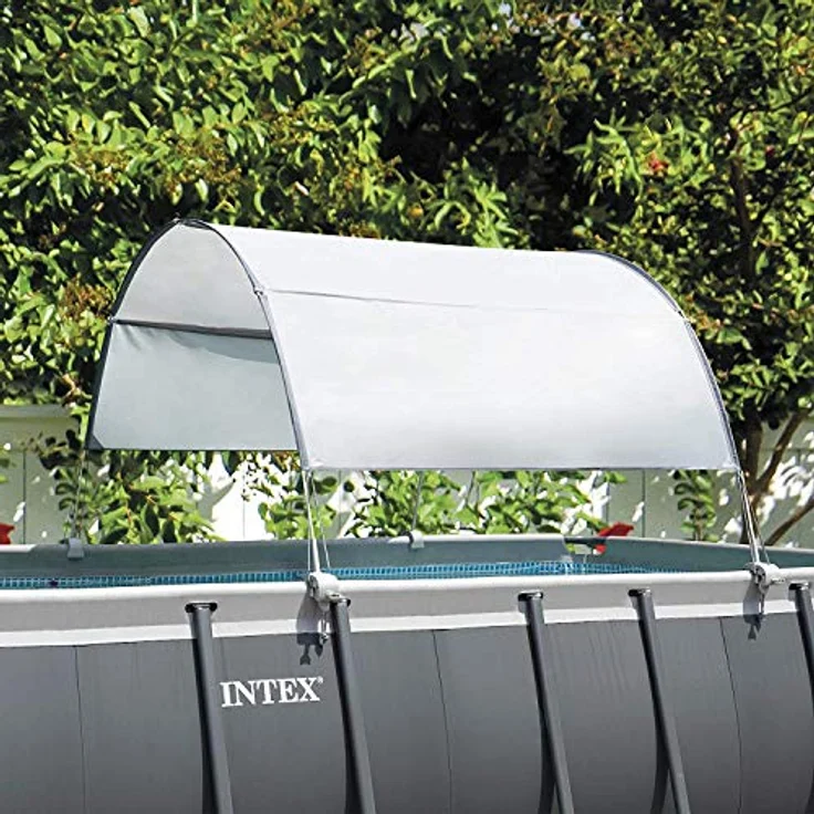 Intex 28054 Sonnenschutz Pooldach Canopy Rectangular Pool abnehmbar – Bild 2