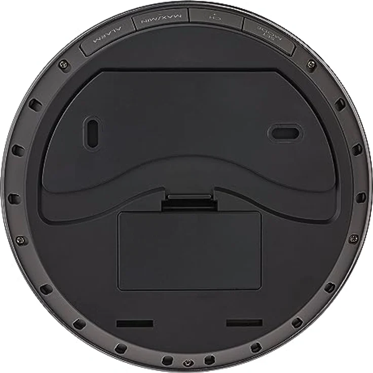 TFA Meteomar, Wetterstation mit Funkuhr und Luftdrucktrend, Grau – Bild 4