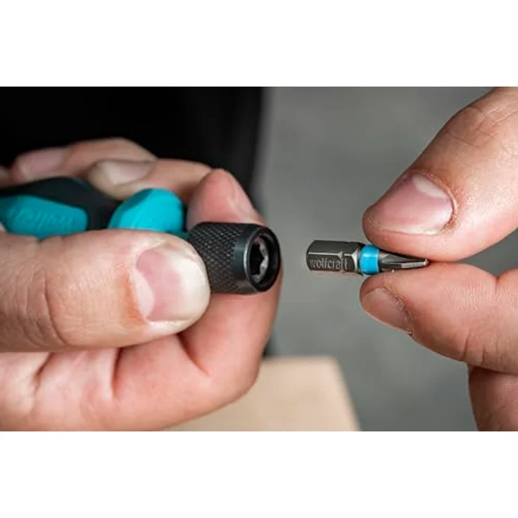 Wolfcraft 1239000 1 Handschraubendreher mit Bitaufnahme, 76 mm – Bild 6