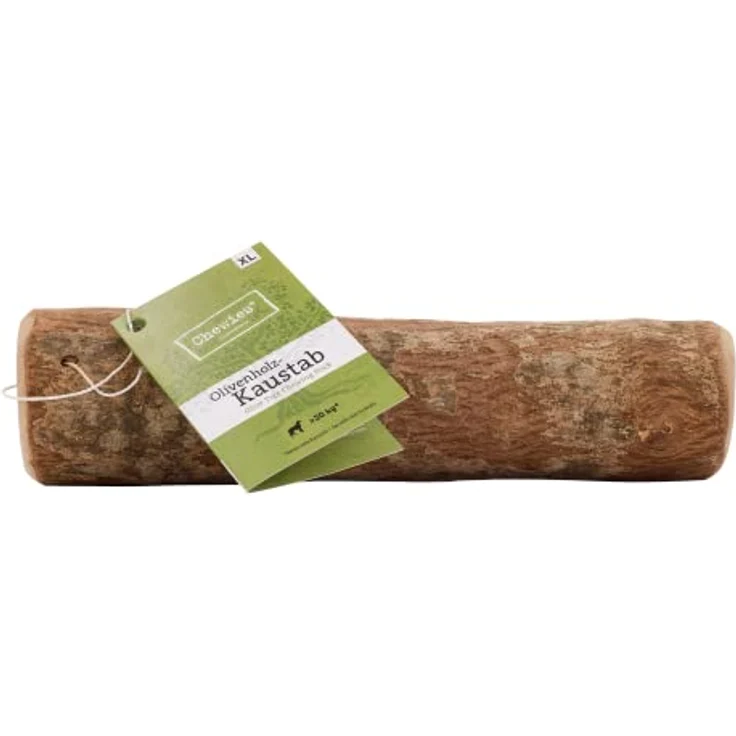Chewies Kauknochen Hunde-Spielzeug aus Olivenholz für Hunde - 100 % natürliches Hundezubehör risikoarm & langlebig - Größe XL: Für Hunde ab 30 kg Körpergewicht – Bild 1