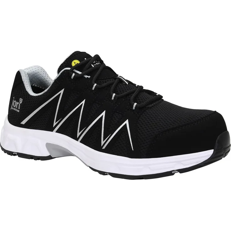 Jori jo_SPEEDY black-silver Low ESD S1PS Sicherheitsschuh, Professional, Atmungsaktiv, ESD, EN ISO 20345 S1P HRO/SRC