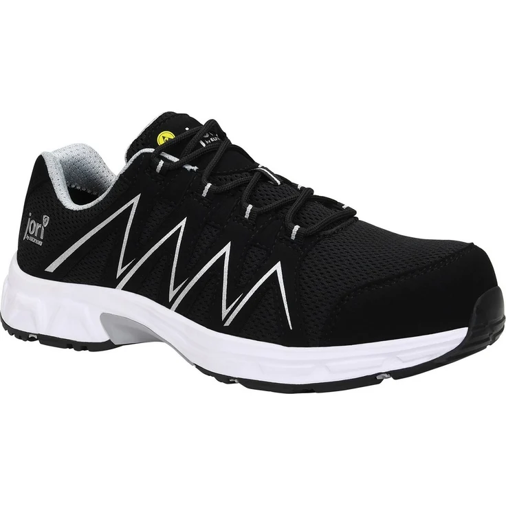 Jori jo_SPEEDY black-silver Low ESD S1PS Sicherheitsschuh, Professional, Atmungsaktiv, ESD, EN ISO 20345 S1P HRO/SRC – Bild 1
