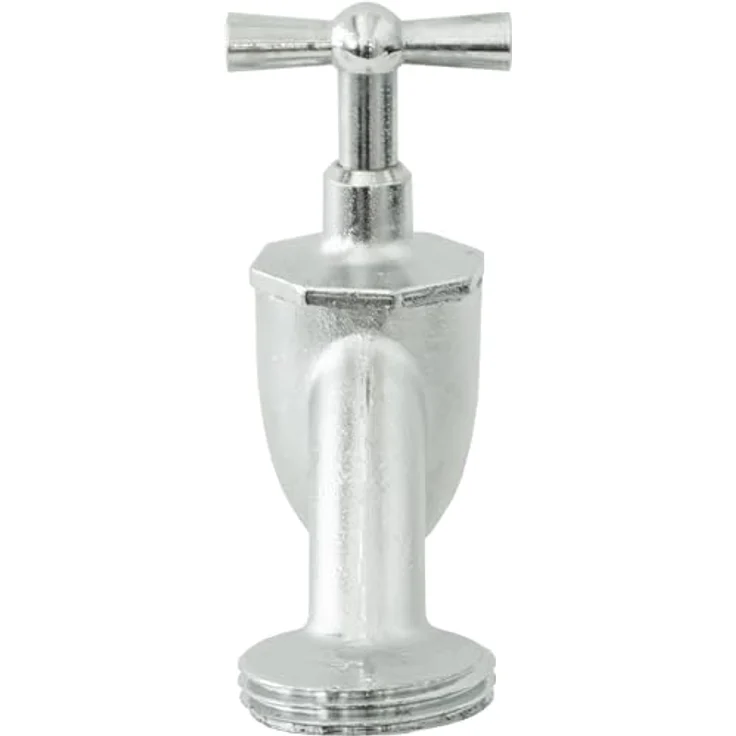 Cornat Kugelauslaufhahn - 20,95 mm (1-2 Zoll) AG - Inklusive Schlauchanschluss - Hochwertiges Messing - Ideal als Außenzapfstelle - Zapfhahn für Regentonnen - Wasserhahn - Absperrhahn - FLOR92590 Bewässerungszubehör – Bild 4