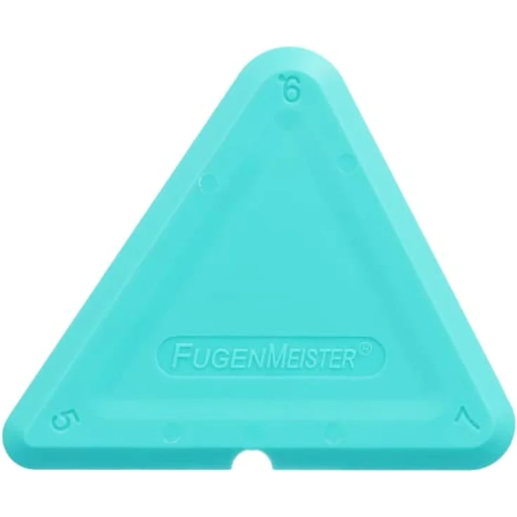 FUGENMEISTER Fugenmeister Schablonensatz TripleFix Radien - Fugenglätter Fugenabzieher für Silikon & Acryl, ideal für Küche und Bad, 3er Packung, Größe 4/6/8, 5/7/9, 10/12/90° – Bild 2