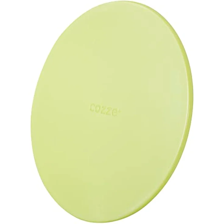 cozze® Pizzabrett aus Kunststoff Ø350x10 mm hellgrün – Bild 3