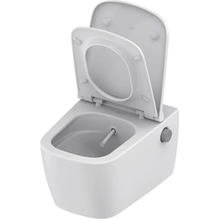 TECE Tece one Set Warm-/Kaltwasser und Dusch-WC/WC Sitz Tece neo/one mit Slim Deckel, modernes Design