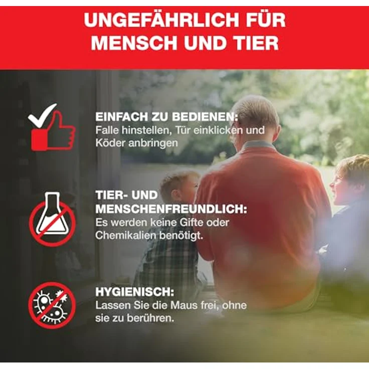 Swissinno Holz-Mauskäfig  – Bild 3