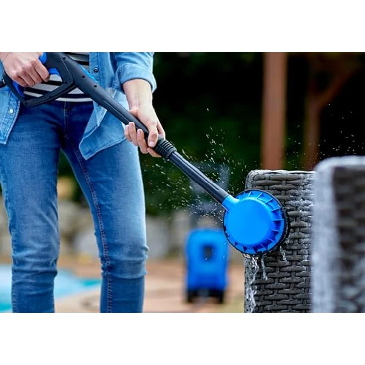 Nilfisk E 145 bar Hochdruckreiniger mit Induktionsmotor inkl. Patio Cleaner Flächenreiniger und rotierende Bürste – Bild 8