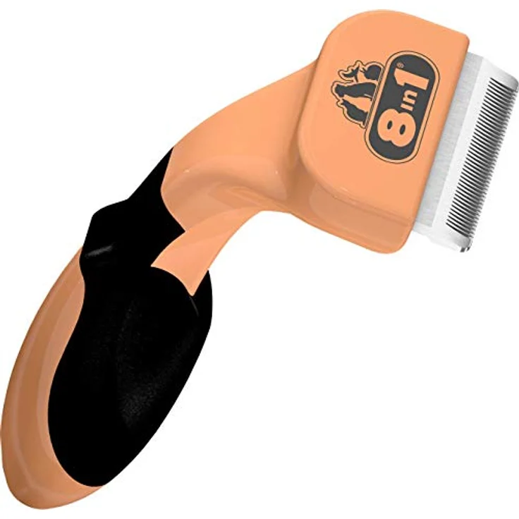 8in1 Coat DeShedder - Unterfellbürste für Katzen aller Größen, für Kurzhaar und Langhaar geeignete Katzen-Bürste – Bild 1